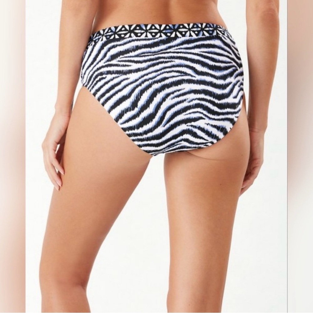 NWT* Tommy Bahama* Zanzibar Zebra High Waist Bottom* Size XL